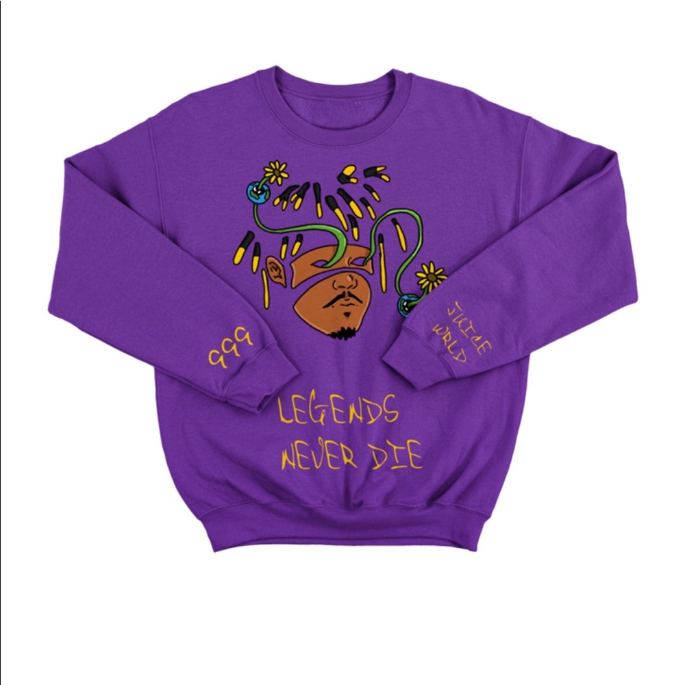 Juice Wrld Legends Never Die Crewneck Sweatshirt